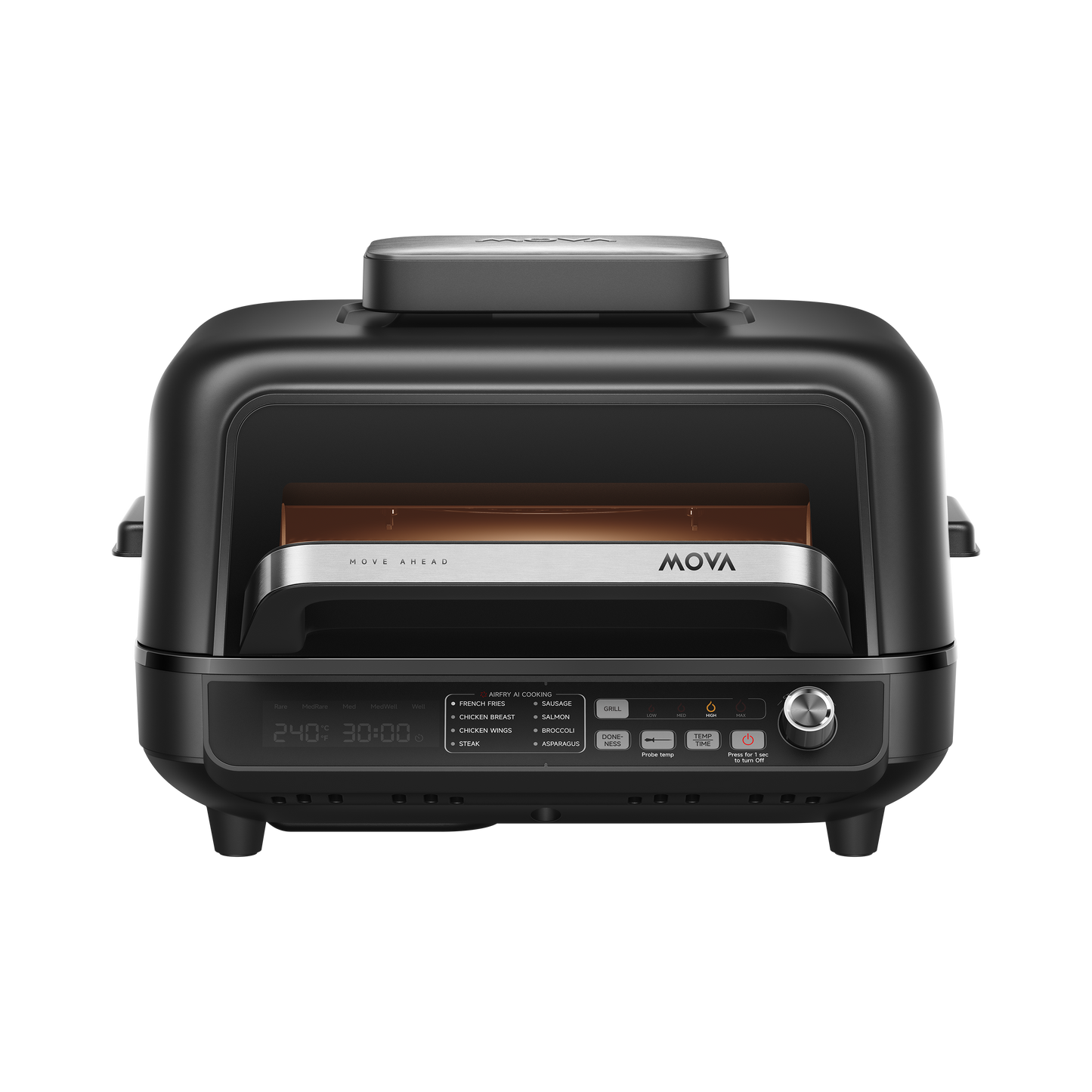 MOVA VersaMaster IG20 Pro Indendørsgrill og Airfryer