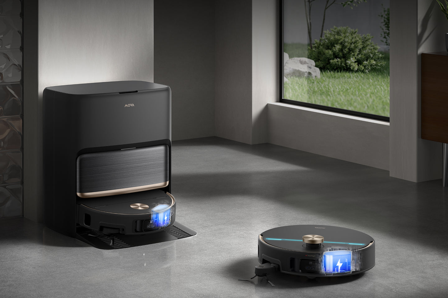 Smart-Protect Hurtigopladning og Genoptag rengøring - 